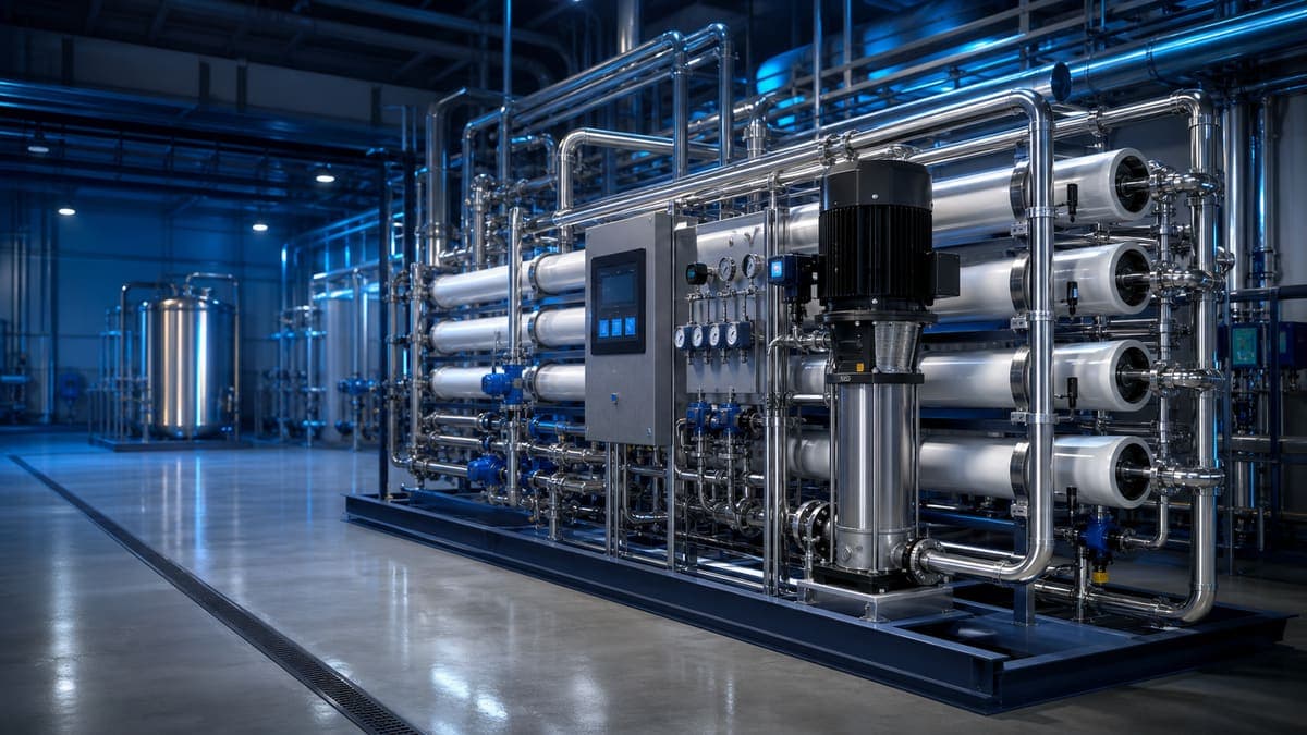 High-recovery RO systems: pushing past the 75–90% permeate ceiling water treatment solution illustration