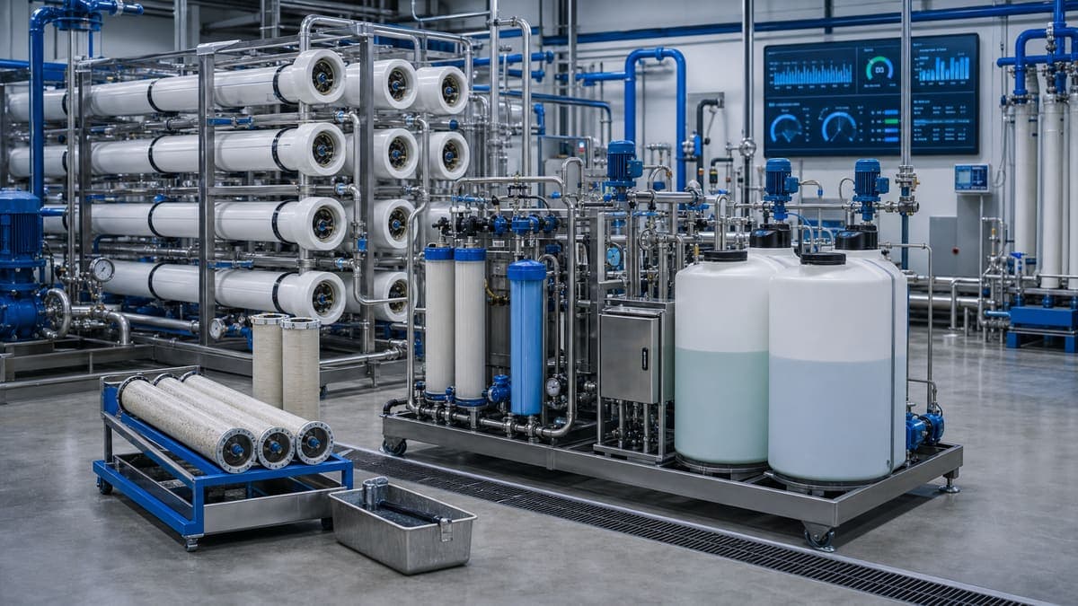 Membrane fouling control: extending runs between cleans with data water treatment solution illustration