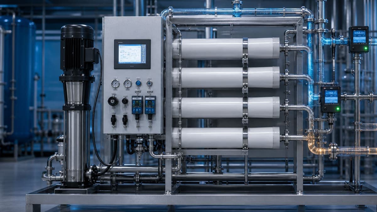 Nanofiltration (NF) fractionation: monovalent/divalent separation water treatment solution illustration