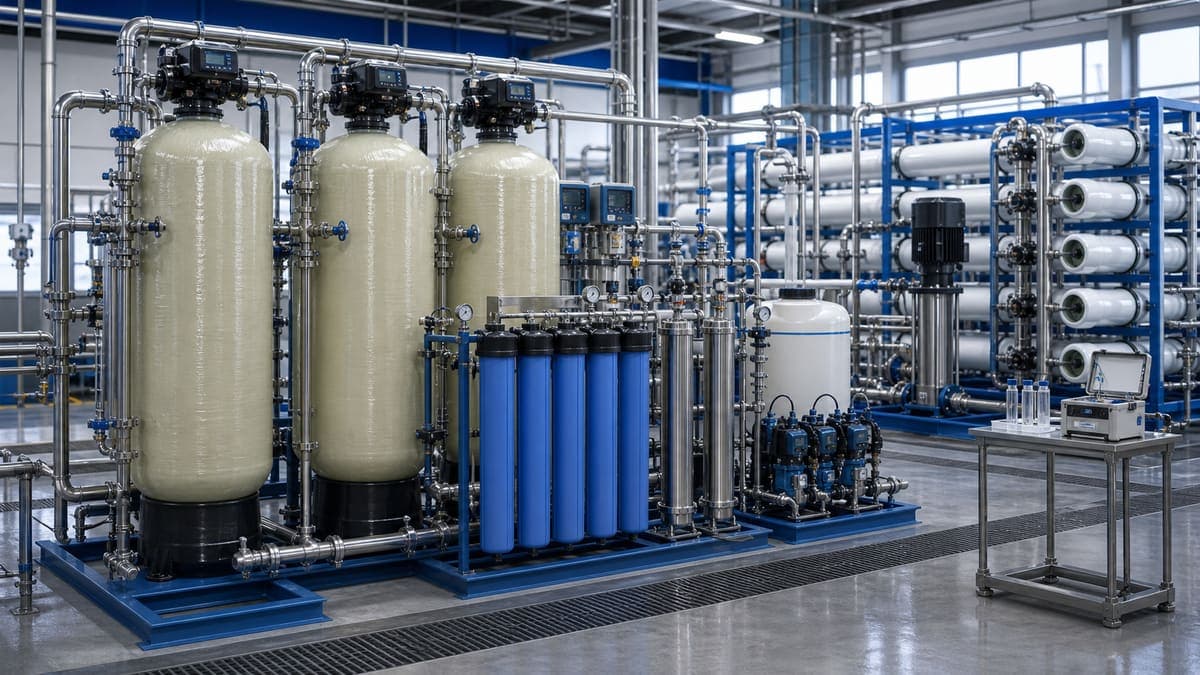 RO pretreatment optimization: MMF, UF, and chemistry acting as one system water treatment solution illustration