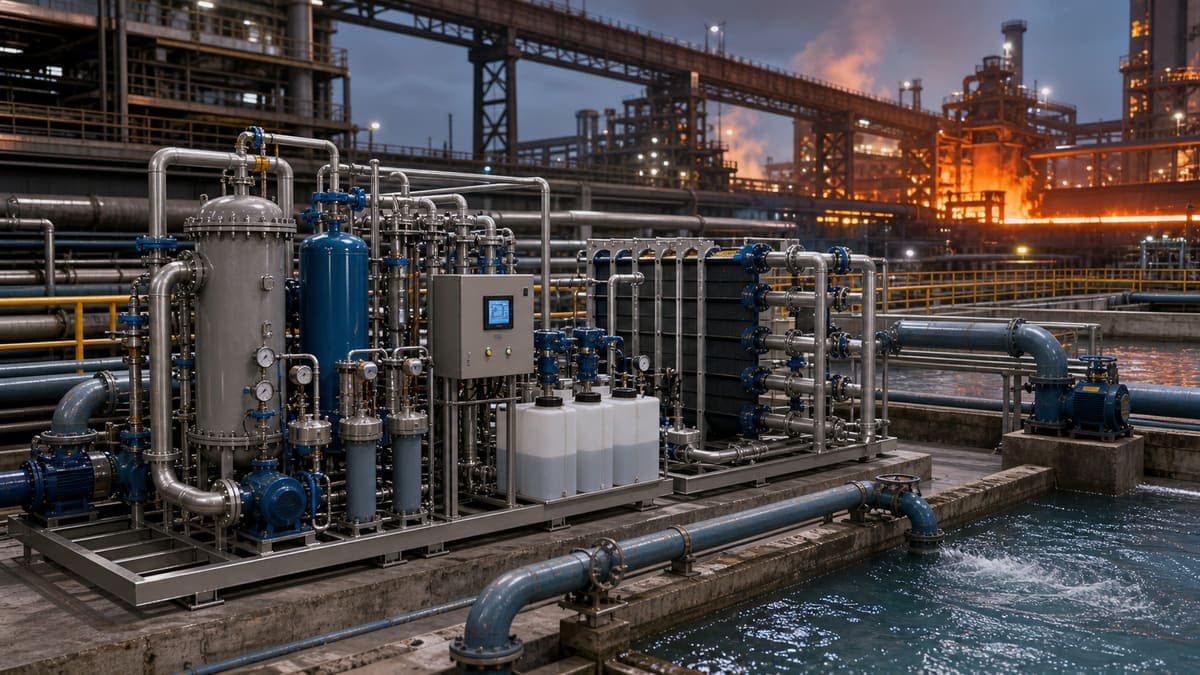 Steel & metallurgy: high-temperature circulating water protection water treatment solution illustration