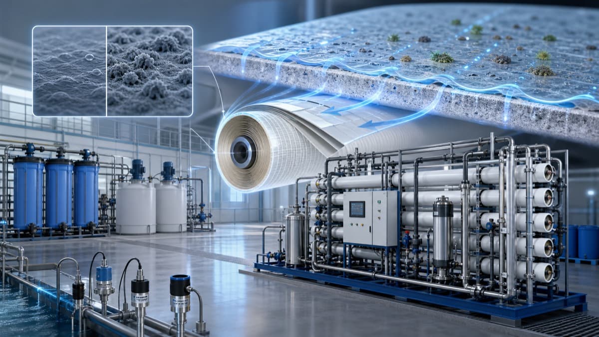 Biomimetic fouling-resistant membrane surface repelling foulants