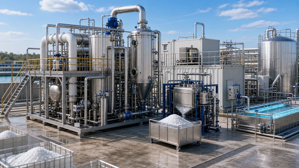 Zero Liquid Discharge (ZLD) Roadmaps: modular integration for full water reuse water treatment solution illustration