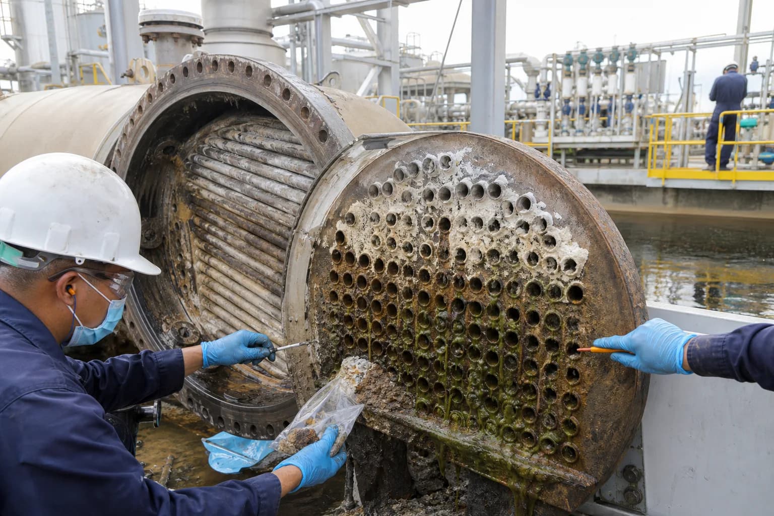 Why do scaling, corrosion and biofouling often occur together?