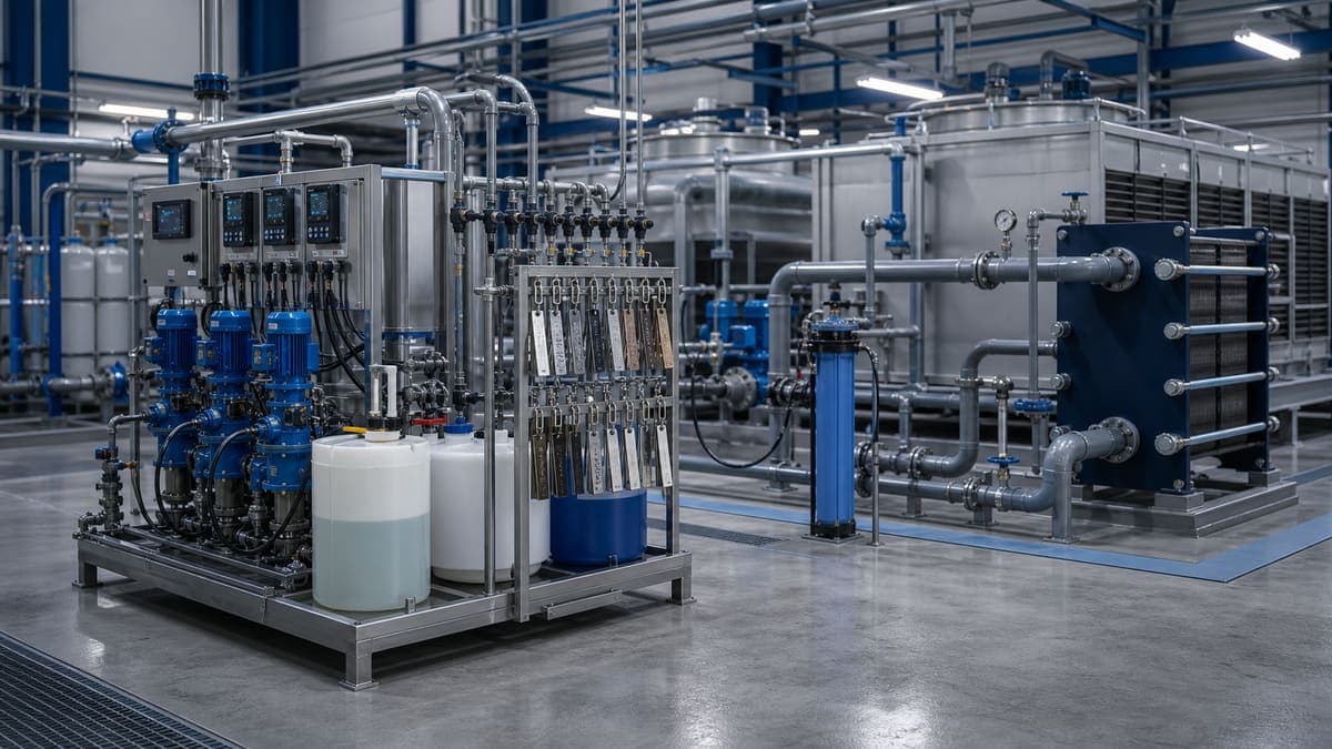 Scaling and corrosion inhibition: hard/alkaline feeds without surprise outages water treatment solution illustration
