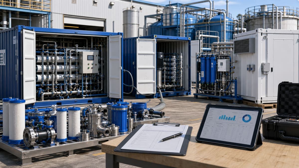 Equipment Leasing & Financing: lowering upfront CAPEX for treatment upgrades water treatment solution illustration