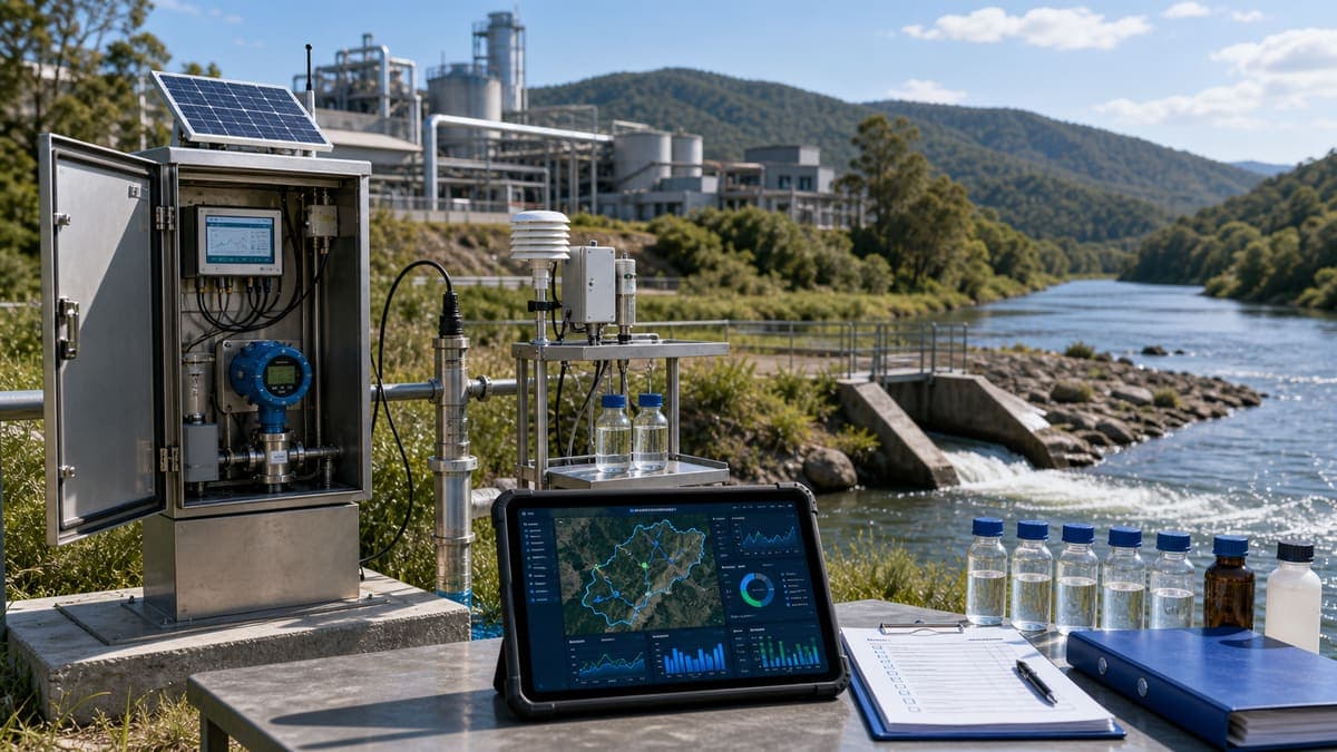 Water Stewardship Certification Support: AWS-aligned evidence and site storytelling water treatment solution illustration